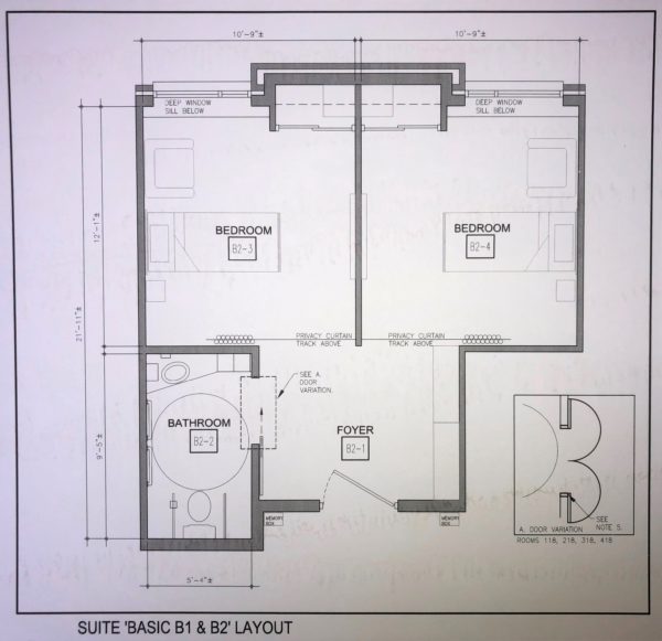 Ltc room basic b1 b2 layout