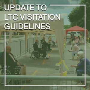 Update to long-term care visitation guidelines